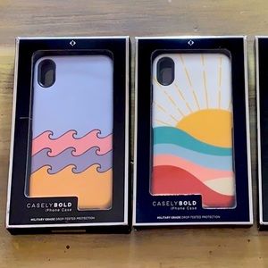 iPhone XS Max Casely Bold Case Ocean Waves High Tide Phone Case Commuter